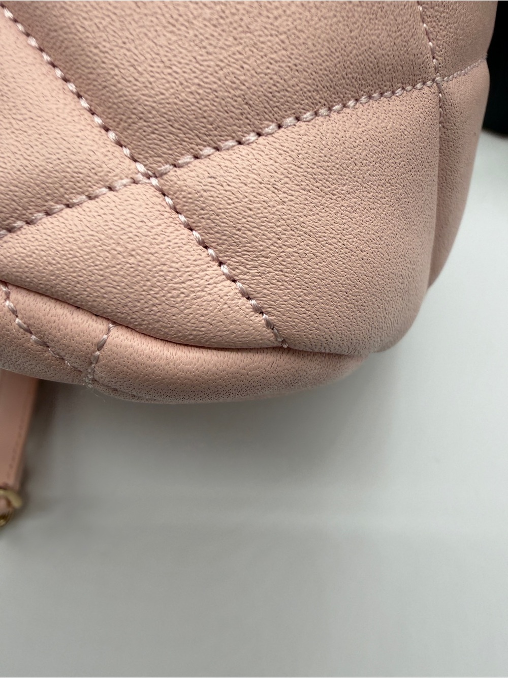 Kate Spade Blush Pink Quilted Chain Crossbody Bag - Picture 13 of 13